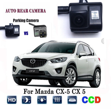 Cámara de visión trasera de respaldo para Mazda CX-5, CX 5, CCD/visión nocturna/cámara de marcha atrás/cámara de luz de matrícula + Cámara RCA 2024 - compra barato