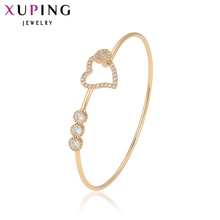 Xuping Jewelry High Quality Fashion Bangle with 18K Gold Plated for Women Luxury Gift 51392 2024 - buy cheap