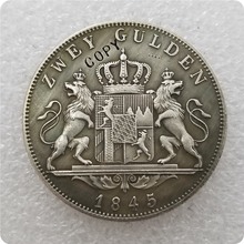 Type#2:1845 German states coin COPY commemorative coins-replica coins medal coins collectibles 2024 - buy cheap