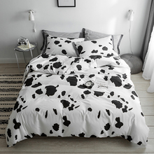 Black white cows Bedding Sets 100% cotton Bed Linen Duvet Cover Bed Sheet/fitted sheet Pillowcase/bed Sets queen king size 4pcs 2024 - buy cheap