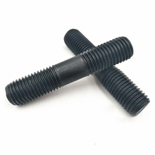 4pcs M8 carbon steel double head screw bolt rod bar home decoration screws bolts 30mm-70mm length 2024 - buy cheap