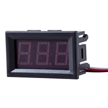 Mini voltmeter tester Digital voltage test battery DC 0-30V red auto car 2024 - buy cheap