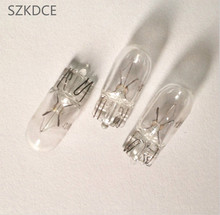 SZKDCE 100Pc T10 W5W 194/501 4300K 5W wedges clear car light source Halogen Bulb Signal Interior Car light Lamp car light source 2024 - buy cheap