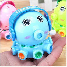New 1PC Cute Animal kids classic tin wind up Clockwork Toys  Up Cartoon Toy Lovely Baby Kids Educational Toy Random Color 2024 - buy cheap