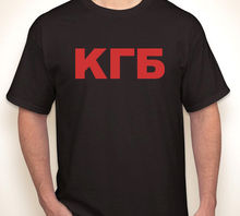 KGB Russia/Russian Security/police Soviet Union USSR/CCCP Black T-shirt S-3XL 2019 New Summer T Shirts Men 100% Cotton Cool Tees 2024 - buy cheap