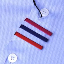 Clip de corbata de Metal para hombre, alfileres cortos de 6 colores, abrazadera cromada, Clip de lazo de acero inoxidable, 4 CM, 1 ud. 2024 - compra barato