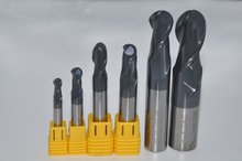 Upgd 2F-3*4*8*50, HRC45, carburo fresas, carburo cuadrado Flatted End Mill, 2 flauta, recubrimiento: TiNAL, longitud del enchufe de fábrica 2024 - compra barato