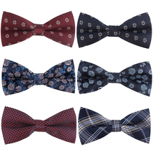 Jacquard Woven Men Bow Tie Shirts Floral Bowtie For Men Business Wedding Bowknot Adult Bowties Vestidos Gravata Borboleta Ties 2024 - buy cheap