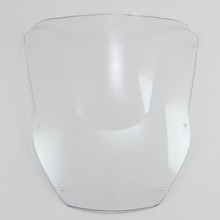 Protector de parabrisas transparente para motocicleta, Protector de doble burbuja ABS para Kawasaki Ninja ZX-12R zx12r 2000 2001 00 01 2024 - compra barato