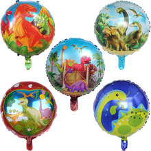 New 50PC Jurassic Park Story Dinosaur Balloon Aluminum foil Helium balloons birthday party decorations kids toy Supplies 2024 - buy cheap