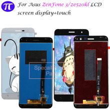 5.2" For Asus ZenFone 3 ZE520KL Z017D Z017DA Z017DB LCD screen display+touch panel digitizer with frame for Zenfone3 ZE520KL LCD 2024 - buy cheap