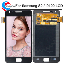 ЖК-дисплей AMOLED 4,3 дюйма для Samsung Galaxy SII S2 i9100, дисплей с сенсорным экраном и дигитайзером в сборе, замена и инструменты 2024 - купить недорого