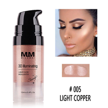 MILEMEI 12ml Facial Makeup Contour Repair Brightening liquid Highlighter 3D Brighten Concealer Foundation Long Lasting TSLM1 2024 - buy cheap
