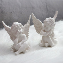 Angel Gypsum Plaster Mold Concrete Silicone Baby Molds DIY Big Candle Molds Cement Craft Mold 2024 - buy cheap