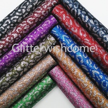 Glitterwishcome 21X29CM A4 Size Vinyl For Bows Printed Leopard Glitter Leather Fabirc Faux Leather Sheets for Bows, GM334A 2024 - buy cheap