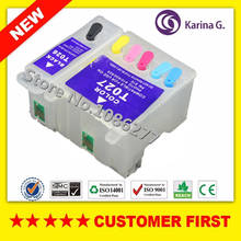 2 шт. для T027 T026 совместимый многоразовый картридж для Epson STYLUS PHOTO 810 820 830 830U 925 935 с чипами ARC 2024 - купить недорого