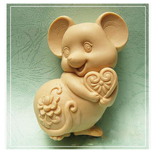 Venda quente rato zodíaco silício modelagem molde sabão bolo decoração molde Handmade molde sabão no. S029 2024 - compre barato