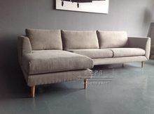 living room IKEA SOFA Nordic style/Mediterranean/garden style solid wood fabric sofa modern sofa 2024 - compre barato