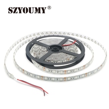 SZYOUMY 5M DC12V Waterproof LED Strip 5050 SMD Flexible Light 60Led/m 500m/lot White, Warm white, Red, Green, Blue, RGB 2024 - buy cheap