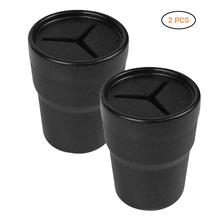 2 Pcs Car Trash Garbage Can Auto Trash Dust Case Holder Bin box Car-styling Auto Holders Cup Mounts Interior Accessories 2024 - buy cheap