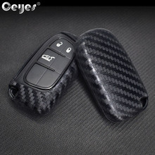 Ceyes-Fundas protectoras para llaves de coche, accesorios para Jeep Renegade Grand Cherokee, Dodge Journey 2024 - compra barato