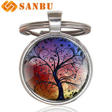 New Arrivals Women Friendship Key Chains Charm Tree of Life Pendant Jewelry Key Ring 2024 - buy cheap