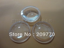 Wholesale-Plastic LED optical lens 21MM  Plano Convex lens ,1W 3W 5W Reflection Lenses 2024 - buy cheap