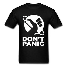 SpaceX T-shirt Elon Musk T shirt Men Don't Panic Tees Heavy Metal Tshirt Starman X Occupy Mars Top Shirts Hot Letter Clothes XL 2024 - buy cheap
