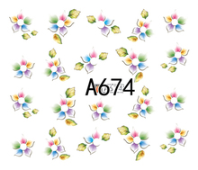 Наклейка для ногтей художественное украшение слайдер цветок цветение персика клейкие водные переводные наклейки маникюрный лак аксессуары полированная фольга 2024 - купить недорого