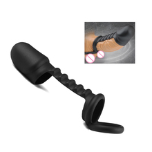 Erotic Male Penis Extender Reusable Penis Enlargement For Men Gay Adult Product Penis Ring Cock Ring Glans Penis Sleeve Sex Toys 2024 - buy cheap