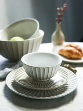 Чаша для завтрака креативная ручная Ретро керамическая тарелка Западная тарелка для стейка специальная чаша для риса чаша для супа, салата 2024 - купить недорого
