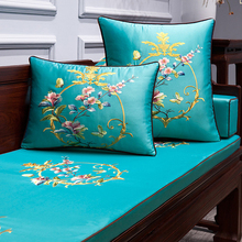 Cojín cubre las almohadas decorativas chino lujo primavera exploración flores de bordado cojín almohadones Decorative Para sofá 2024 - compra barato