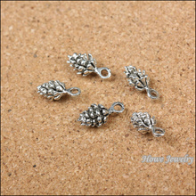 150 Uds Vintage Charms colgante de equinácea antiguo plata collares y pulseras que ajustan Metal bricolaje joyería B063 2024 - compra barato