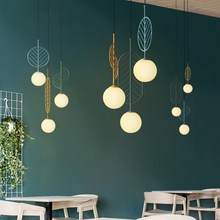 Modern LED Pendant Light Nordic Dining Room Kitchen Lamp Hanging Lamps Large Luminaria Black White Gold 2024 - buy cheap