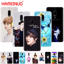 HAMEINUO Kpop exo LUHAN Park Chanyeol cover phone case for Nokia 9 8 7 6 5 3 Lumia 630 640 640XL 2018 2024 - buy cheap