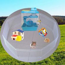 Foldable Pet Playpen Iron Fence Puppy Kennel House Large Space Activity Small Pet Fence Cage For Hamster Hedgehog Guinea Pig 2024 - buy cheap
