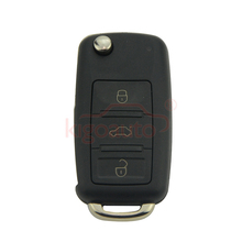 Kigoauto for vw Touareg Remote key 3button 434 Mhz HU66 3D0 959 753 AA  3D0 959 753 AM for VW flip key 2024 - buy cheap