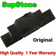 Bateria supstone genuína a1417 para apple macbook pro, 15 polegadas, a1398 início-2013, me665ll/a me664ll/a emc2512, emc2673, mc975, mc976ll/a 2024 - compre barato