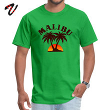 Prevailing Men T Shirt O Neck Sleeve Wolf Malibu California T shirt Tops & Tees Print Tee-Shirt Drop Shipping 2024 - buy cheap