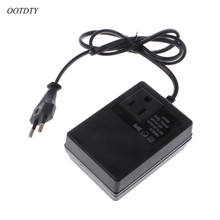 OOTDTY-transformador reductor de 200W AC 220V a 110V, convertidor de energía de viaje, adaptador de enchufe de la UE 2024 - compra barato