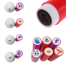 6Pcs Colorfast Quick-dry Golf Ball Stamp Stamper Marker Impression Seal Golfer Golf Fan Gift Golf Club Souvenir 6 Patterns 2024 - buy cheap