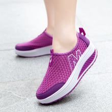 ZHENZU Women Sport Shoes Summer Breathable Brand Sneakers Outdoor Mesh Antislip Female Running Shoes Height Increasing size35-42 2024 - buy cheap