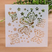 Plantillas de capas DIY de mariposa y Estrella, 13cm, 5,1 pulgadas, pintura de pared, álbum de recortes en relieve, plantilla de tarjeta de papel decorativa 2024 - compra barato