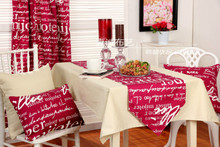 The new cotton reactive printed tablecloth curtain cushions canvas fabric products 2024 - buy cheap