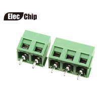 10PCS PCB Screw Terminal Block Connector KF127-2P  KF127-3P pitch:5.0MM/0.2inch Green 5mm KF127 2Pins  3Pins 2024 - buy cheap