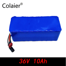 Colaier 36V 10AH bike electric car battery scooter high-capacity lithium battery 2024 - buy cheap