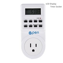 OPT-002 US Electronic Digital Timer Switch Plug Kitchen Timer Outlet 230V 50HZ 7 Day 12/24 Hour Programmable Timing Socket 2024 - buy cheap