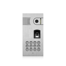 Fingerprint /Password/ID Card Access Control Wired  Video Door Phone Outdoor Camera 2024 - buy cheap