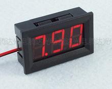 0.56inch Red NEW DC5-120V LED Voltmeter Digital Volt Meter for Automobile Motorcycle two wires 48*29*16mm 2024 - buy cheap