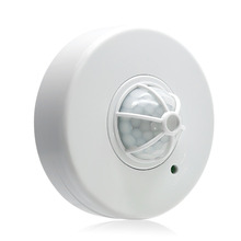 Etouch 110V 220V AC Adjustable 360 Degree Ceiling PIR Infrared Body Motion Sensor With 3 Detectors Led Light Switch White 036B 2024 - buy cheap